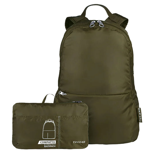 TUCANO - Zaino Compatto Eco ripiegabile super leggero Nero-Tucano-VIALESCARPE