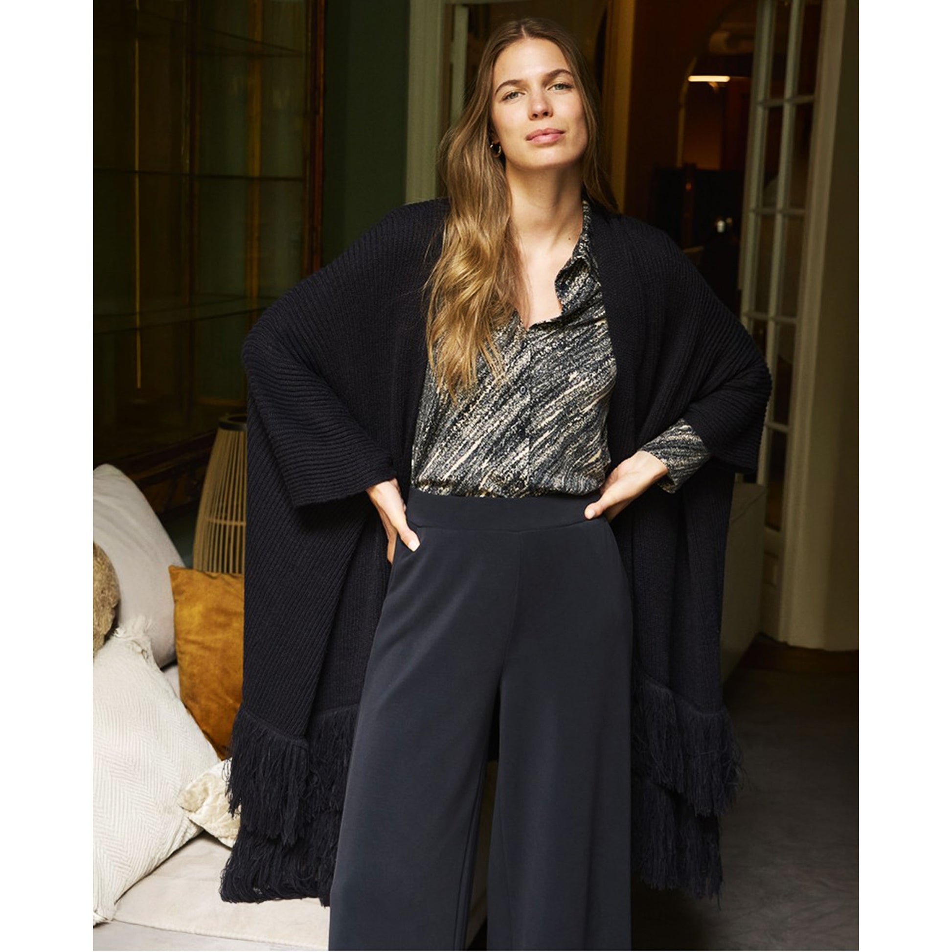 SURKANA - Camicia in poliestere riciclato stretch-SURKANA-VIALESCARPE