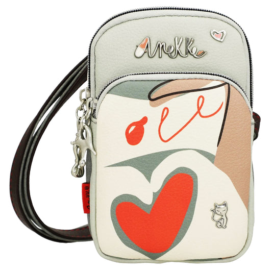 ANEKKE Mini borsa a tracolla con tasca Alma