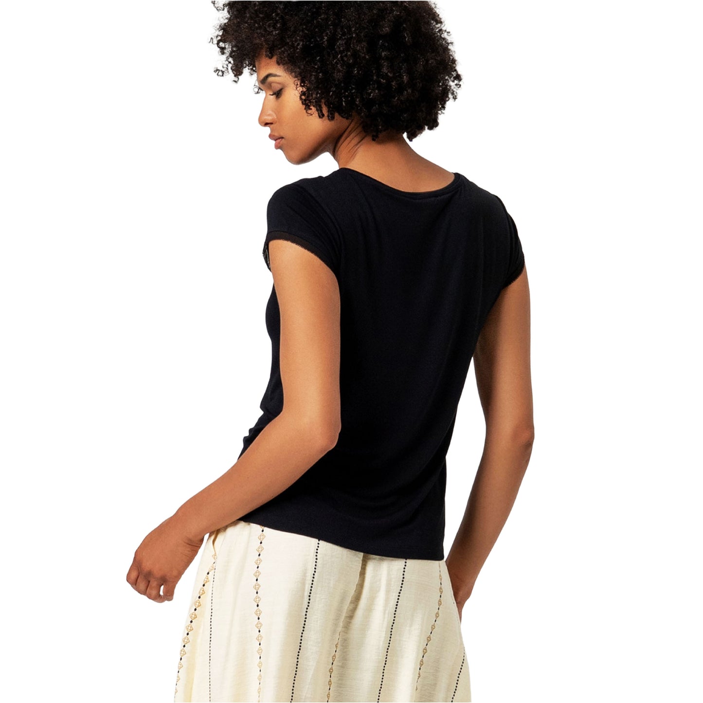 SURKANA T-shirt a maniche corte Nero