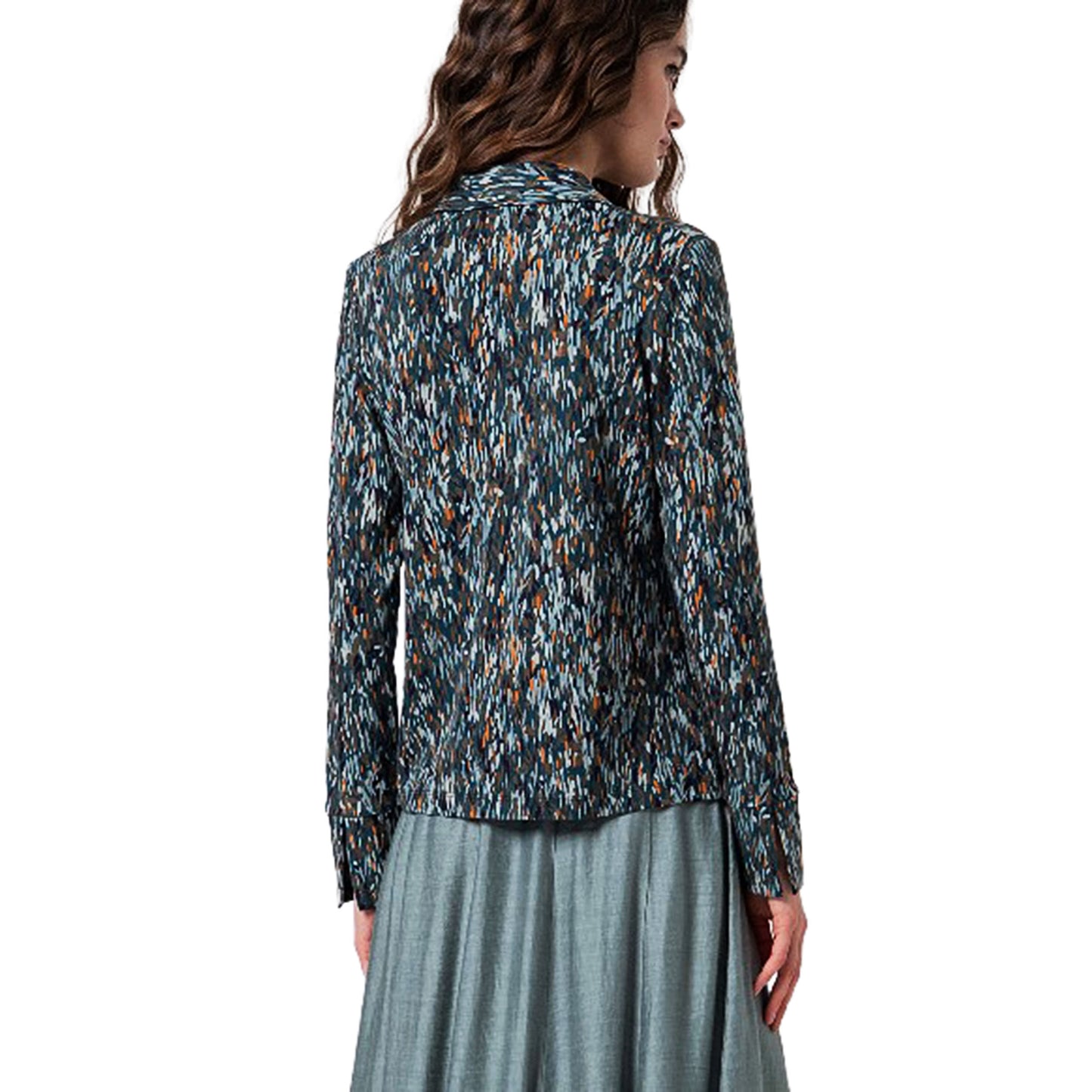 SURKANA - Camicia a maniche lunghe elastica e fluida-SURKANA-VIALESCARPE