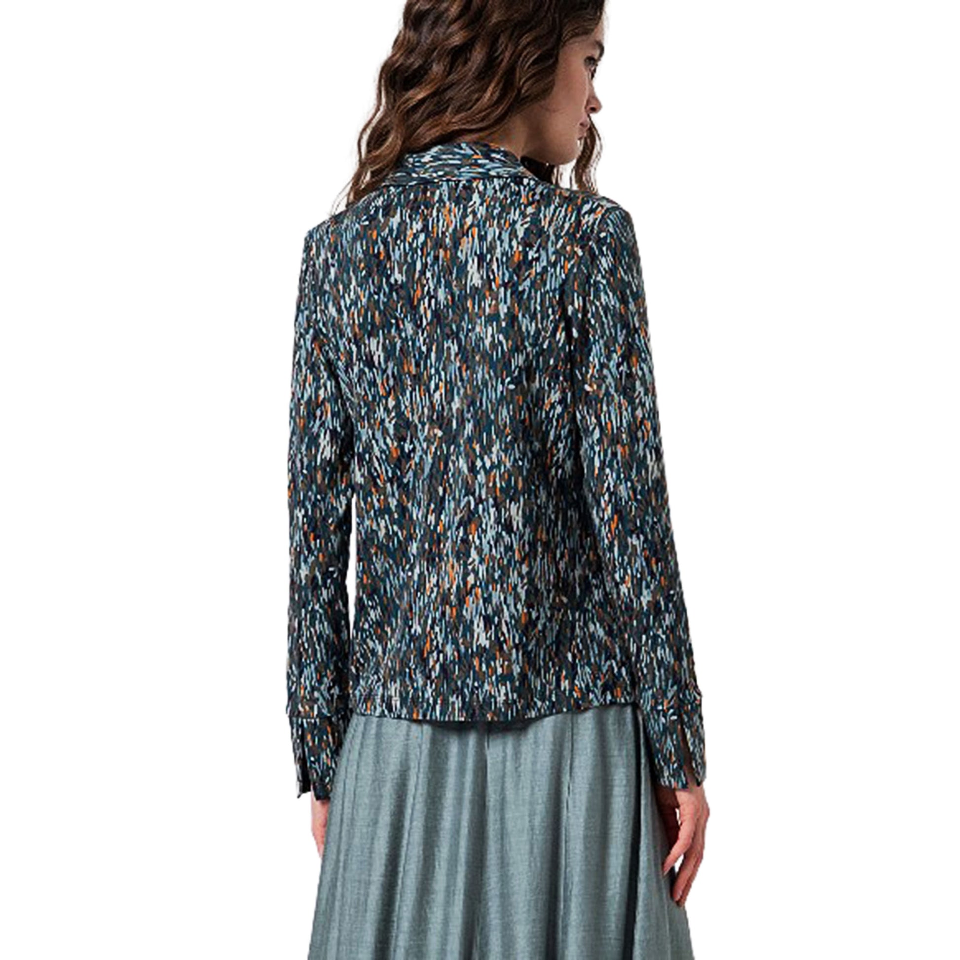 SURKANA - Camicia a maniche lunghe elastica e fluida-SURKANA-VIALESCARPE