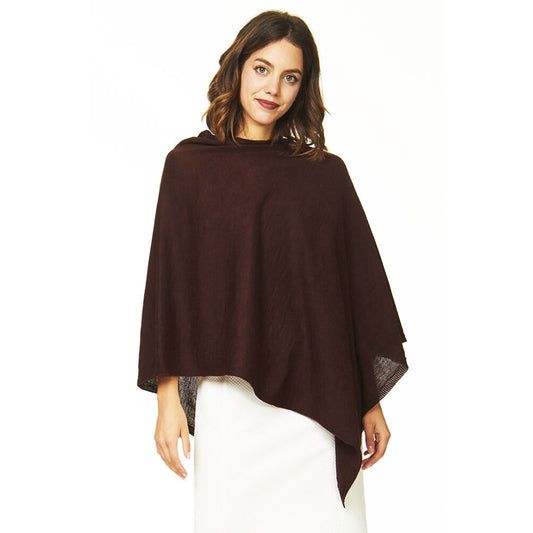 Il Ponchetto lana alpaca Cioccolato
