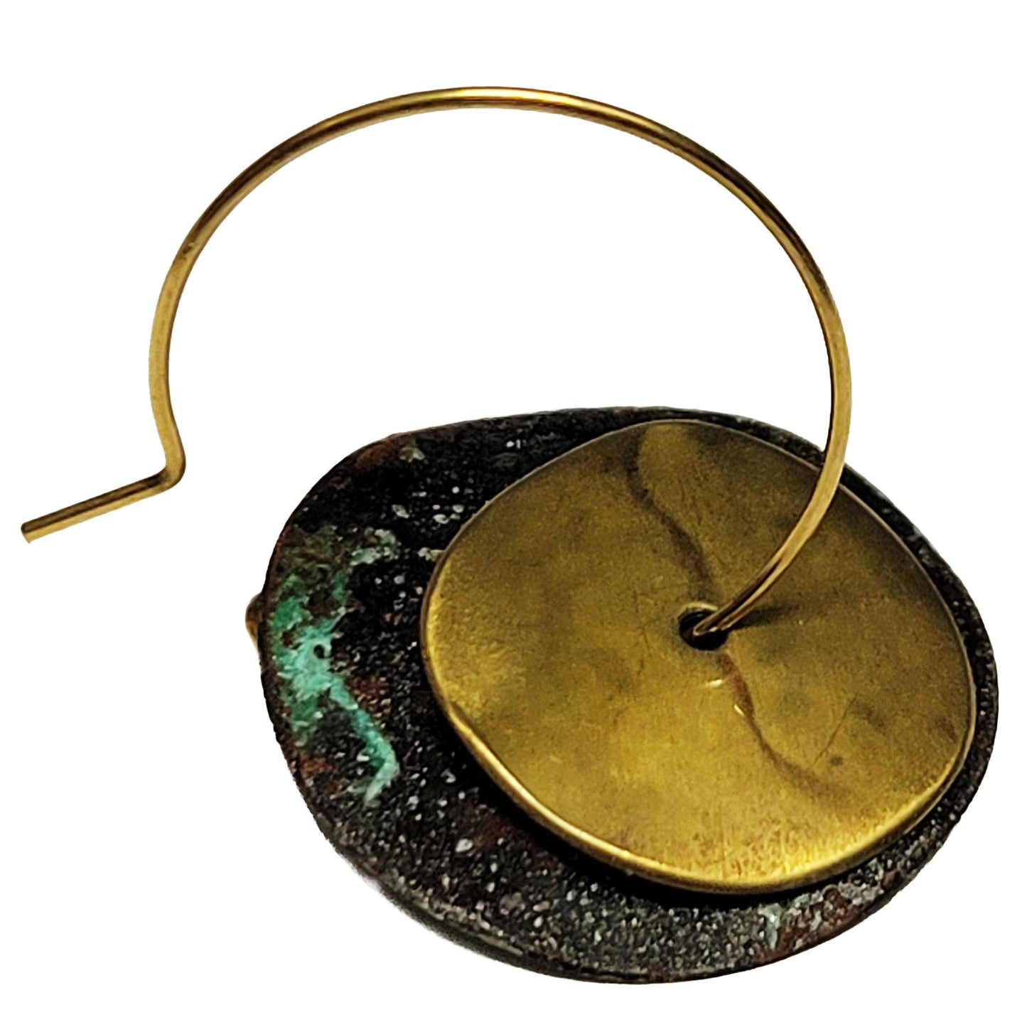 HOIKO Orecchini in rame e ottone Doppia Lamina 01