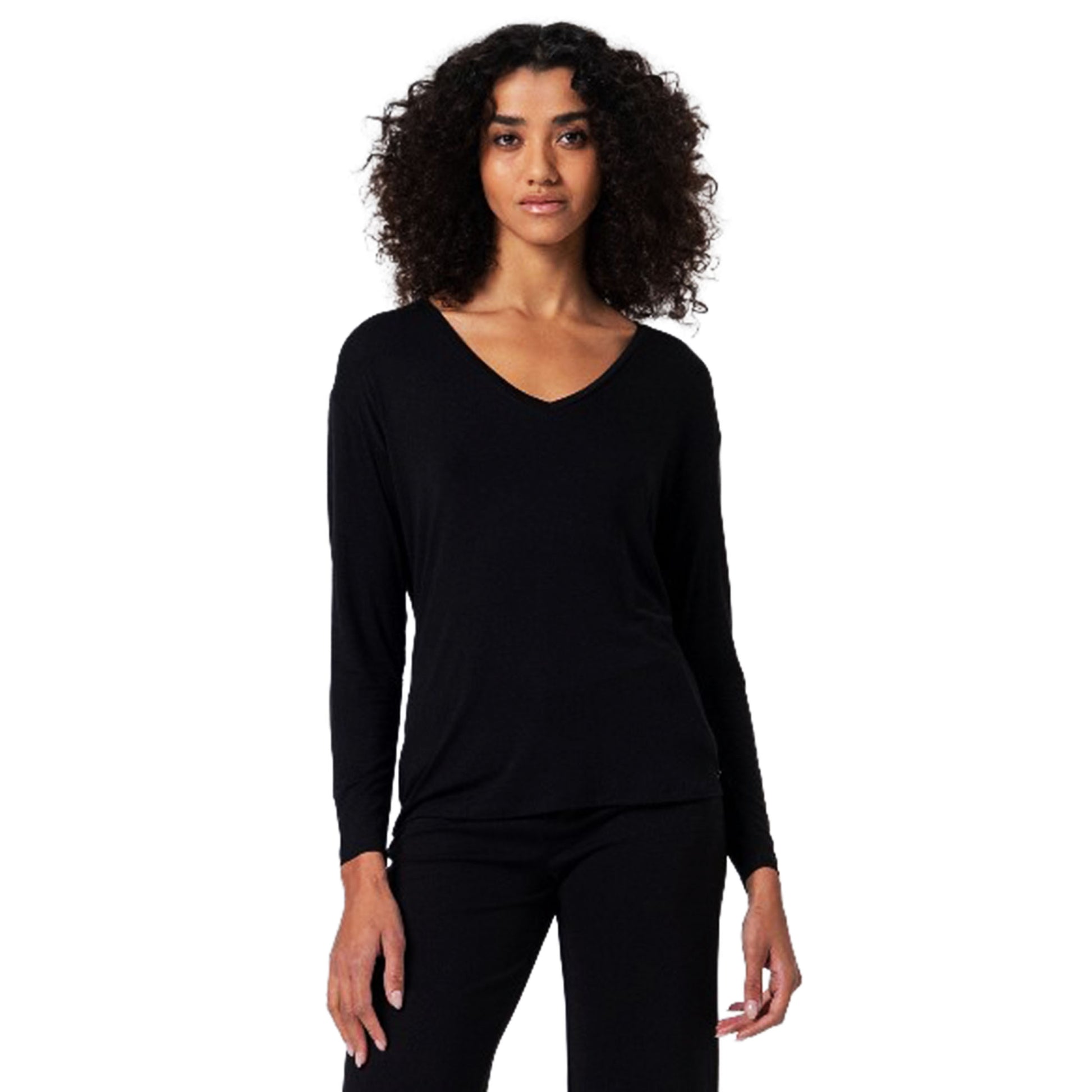 SURKANA - T-shirt ampia con scollo a V-SURKANA-VIALESCARPE