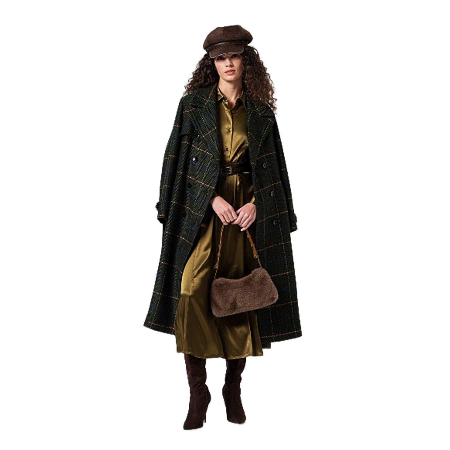 SURKANA - Cappotto a quadri-SURKANA-VIALESCARPE