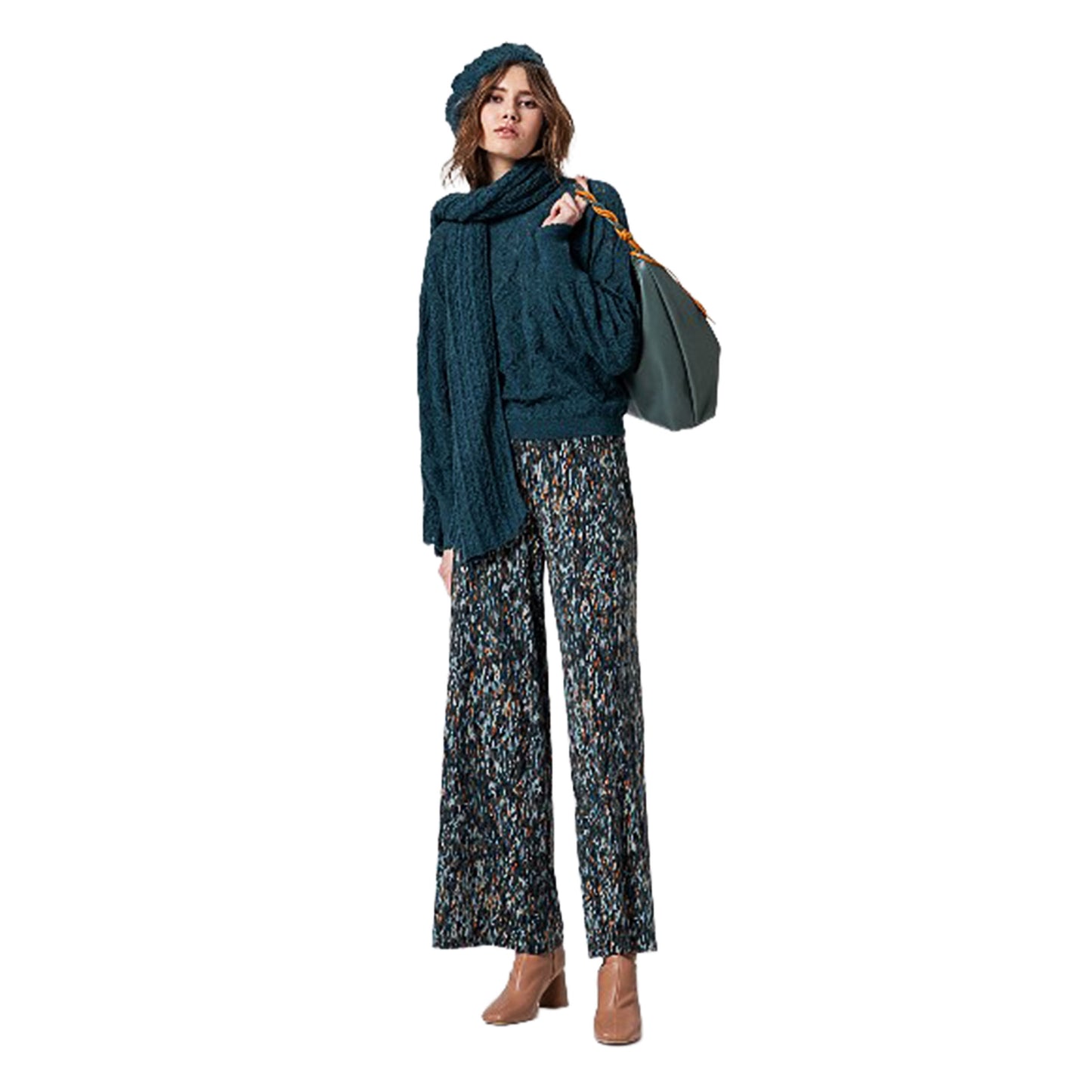 SURKANA - Maglia con motivo a trecce-SURKANA-VIALESCARPE