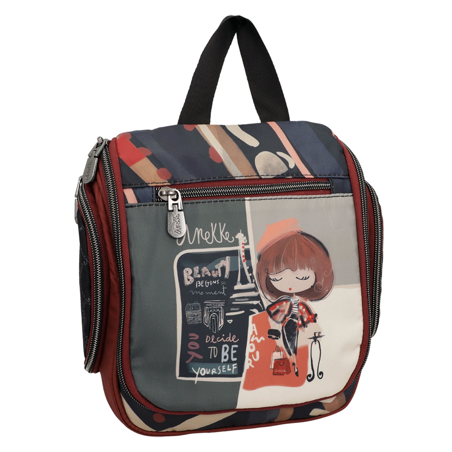 ANEKKE - Beauty-case da viaggio estensibile Mademoiselle