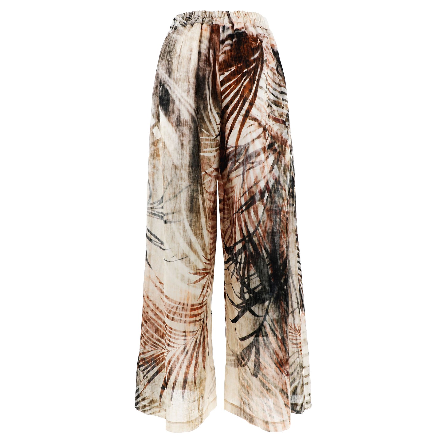 KARAKORUM Pantaloni STEFANY Beige e Marrone-KARAKORUM-VIALESCARPE