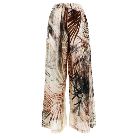 KARAKORUM Pantaloni STEFANY Beige e Marrone-KARAKORUM-VIALESCARPE