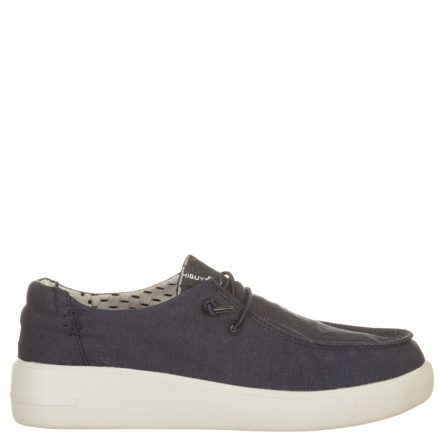 Stringate Canvas Blu