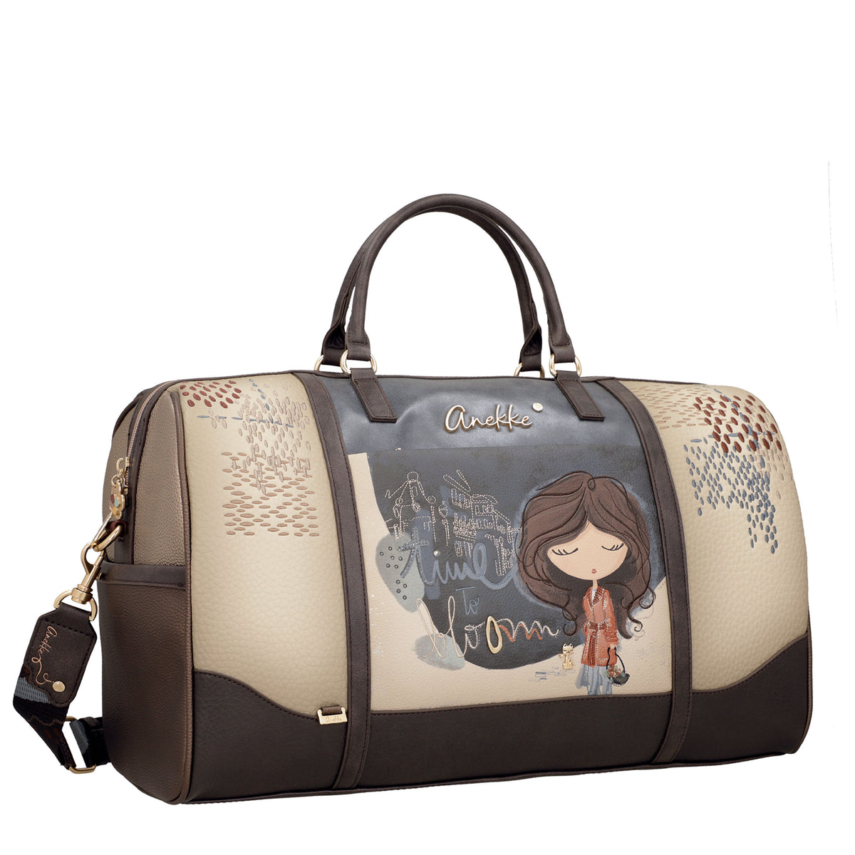 ANEKKE Borsa da Viaggio Tulip
