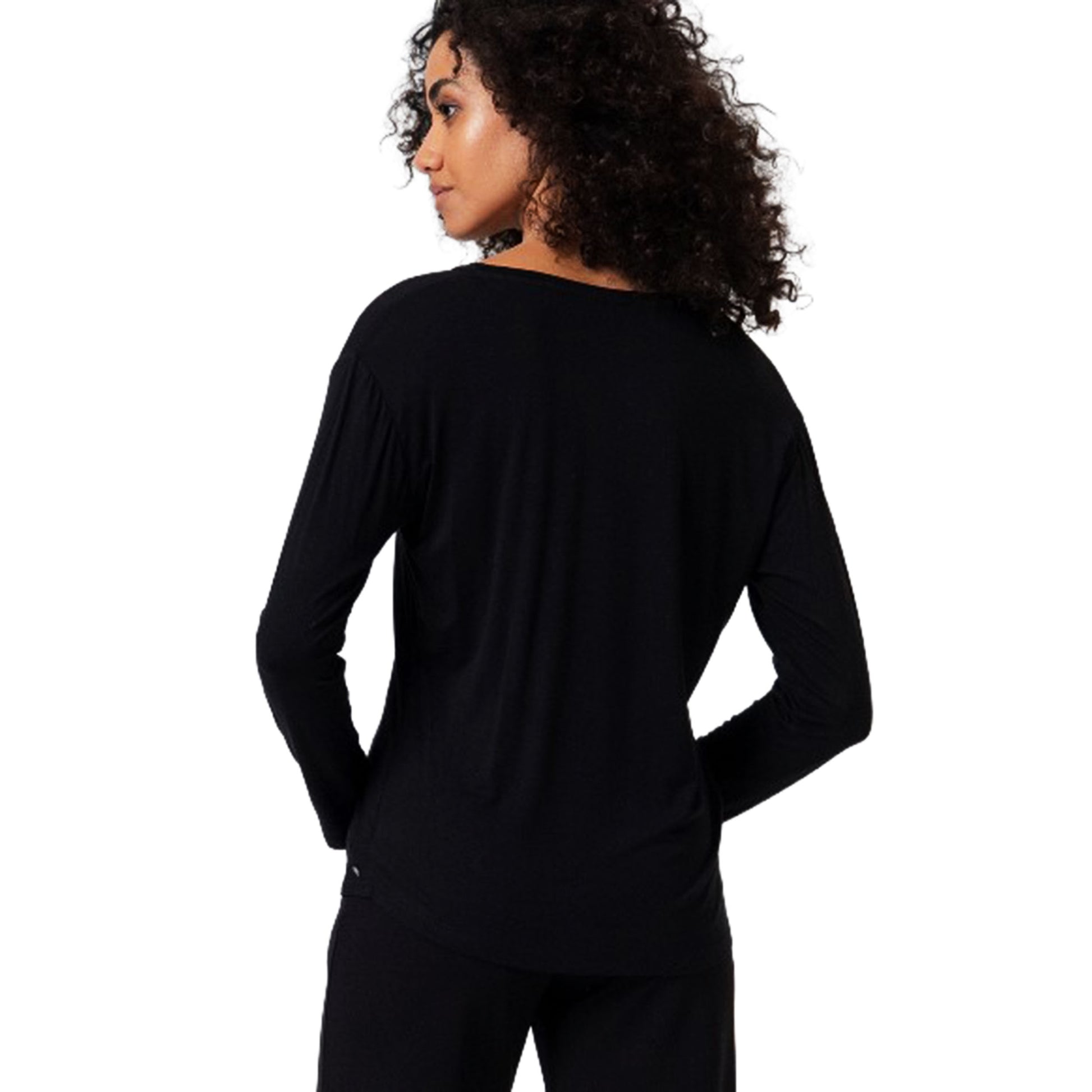 SURKANA - T-shirt ampia con scollo a V-SURKANA-VIALESCARPE