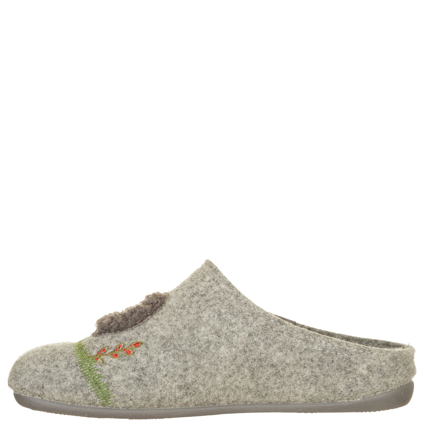 CONFORT - Ciabtte feltro con fiori-CALZAMUR-VIALESCARPE