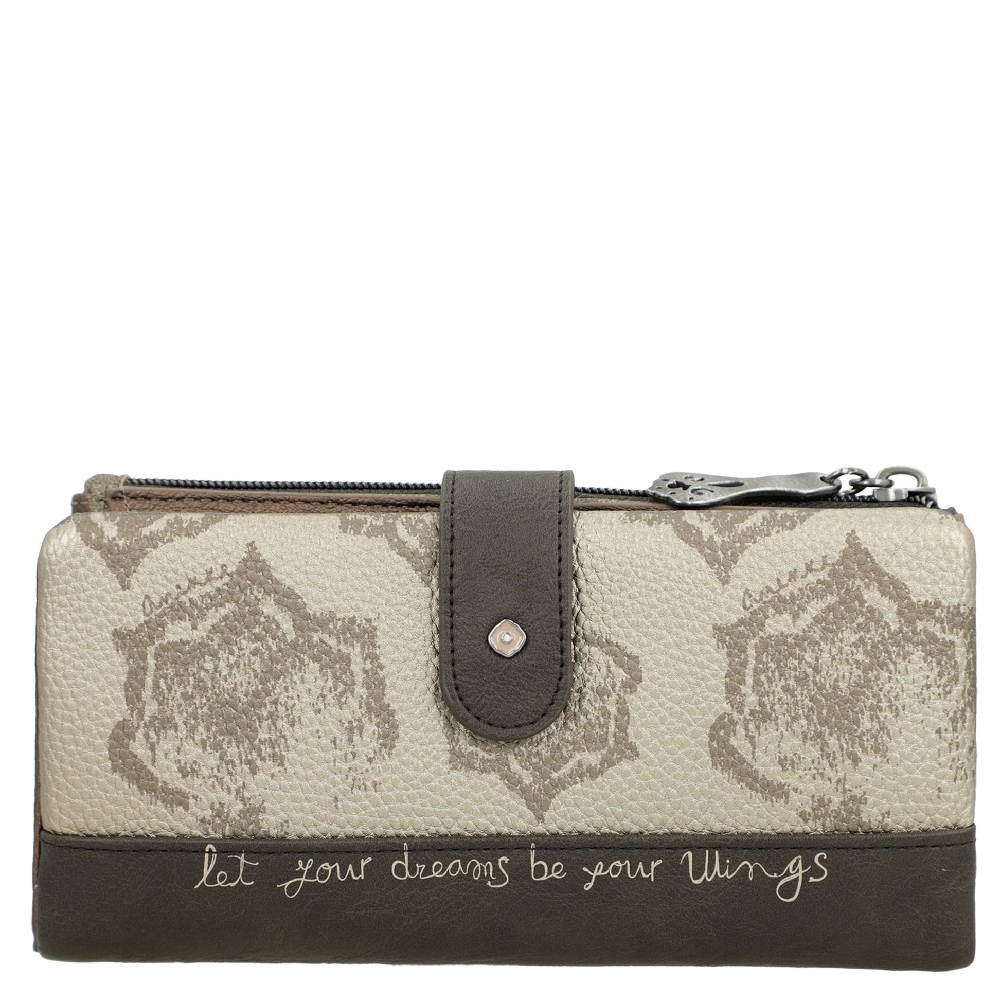 ANEKKE - Portafogli grande flessibile RFID Real-ANEKKE-VIALESCARPE