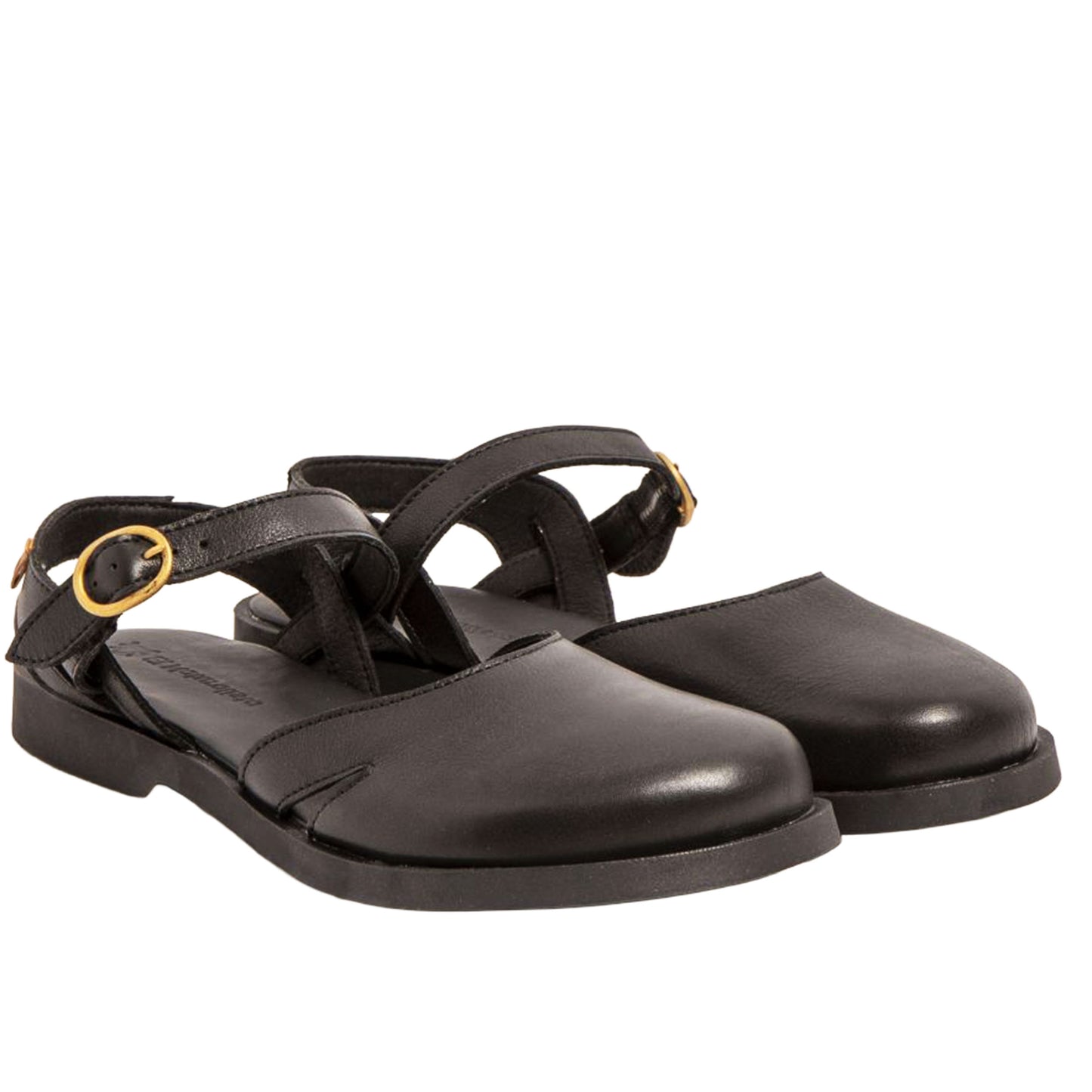 EL NATURALISTA Slingback ARENISCA Nappa Nero