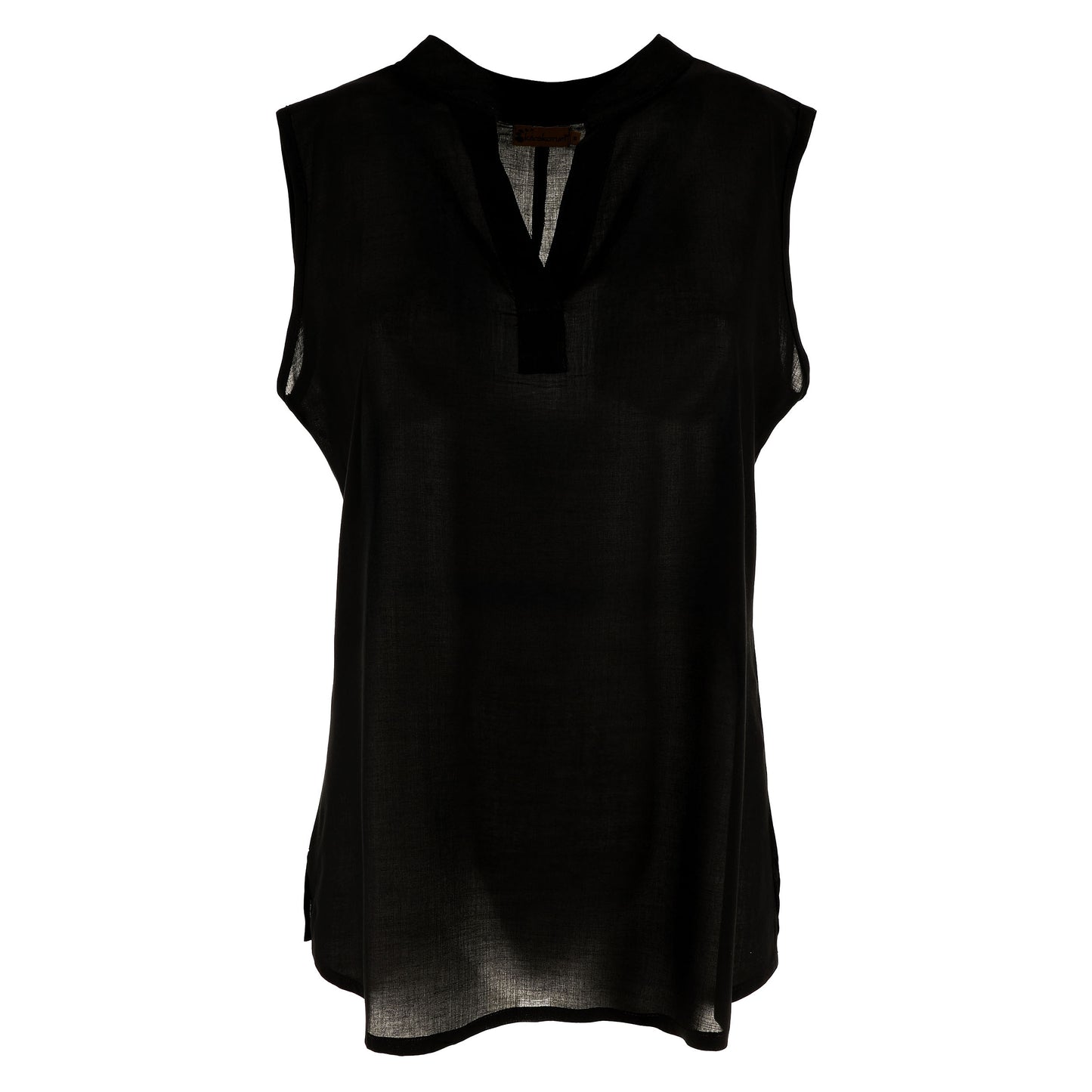 KARAKORUM Blusa Smanicata MADISON Nero-KARAKORUM-VIALESCARPE