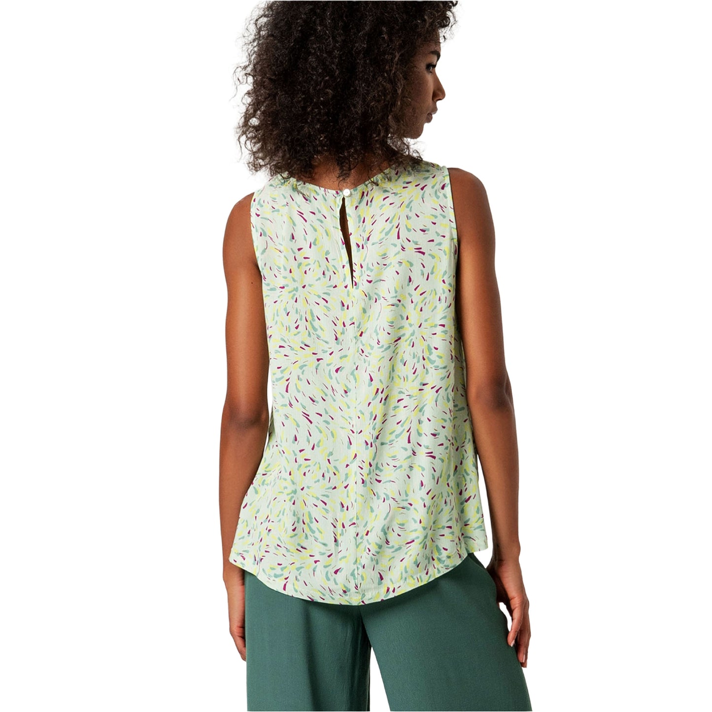 SURKANA Top senza maniche Verde Polvere-SURKANA-VIALESCARPE