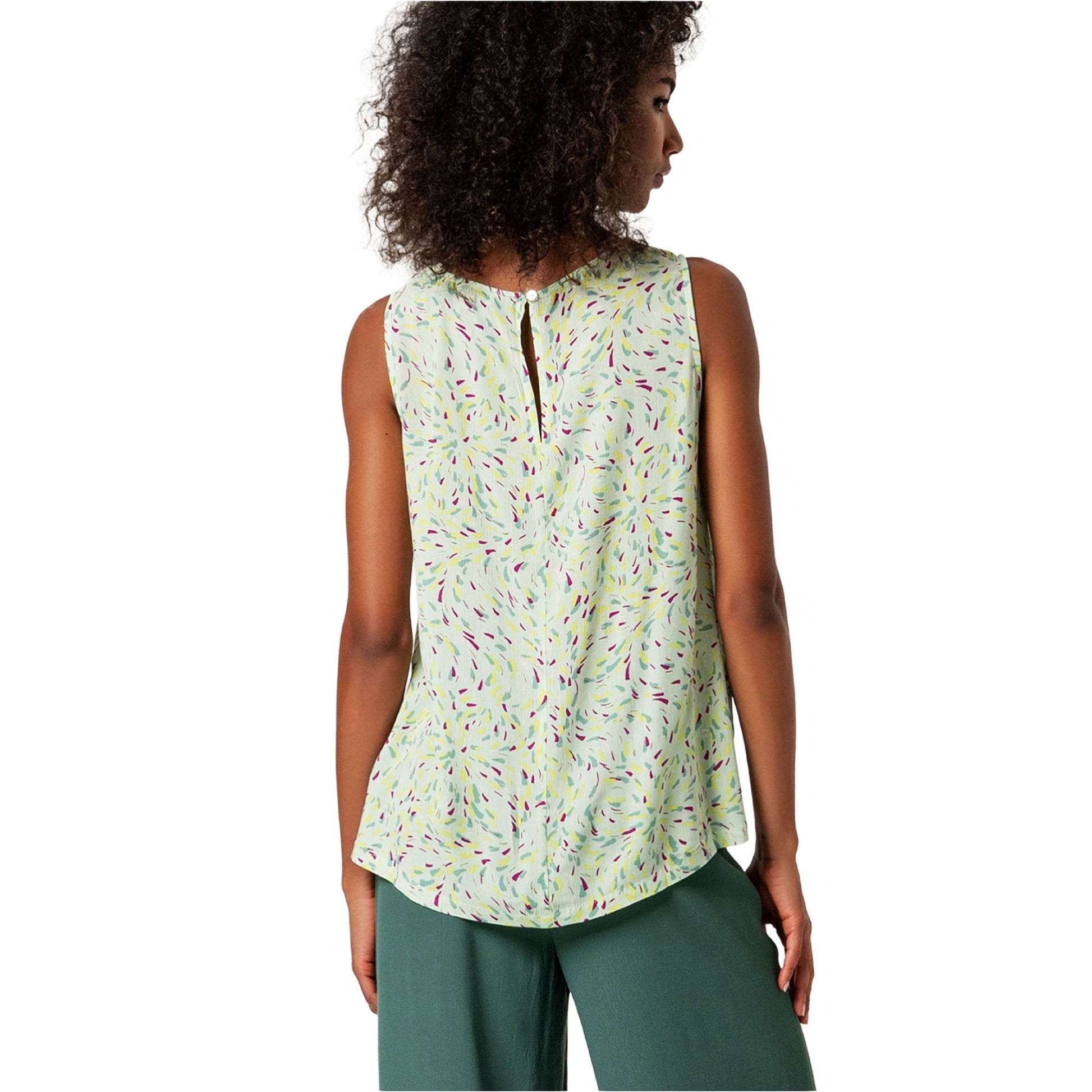 SURKANA Top senza maniche Verde Polvere-SURKANA-VIALESCARPE