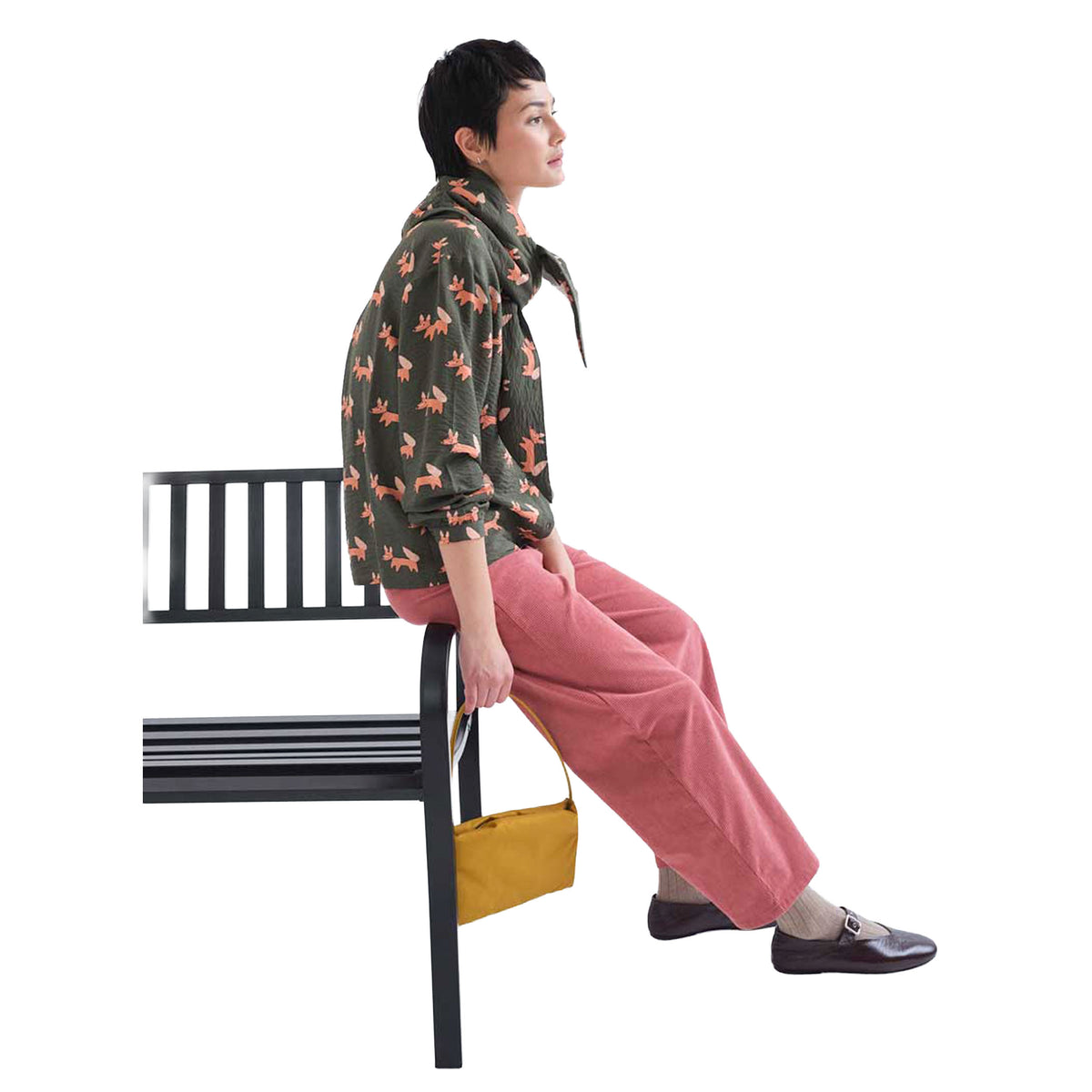 COMPAÑÍA FANTÁSTICA Camicia stampata Volpe