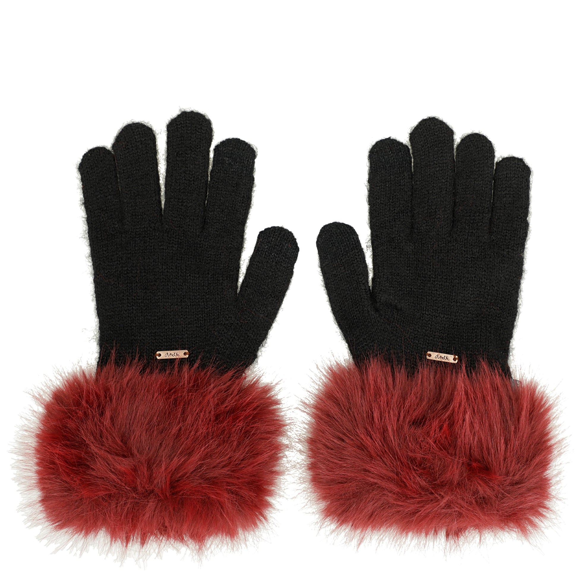 ANEKKE - Guanti con ecopelliccia-ANEKKE-VIALESCARPE