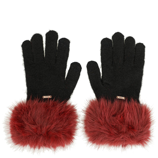 ANEKKE - Guanti con ecopelliccia-ANEKKE-VIALESCARPE