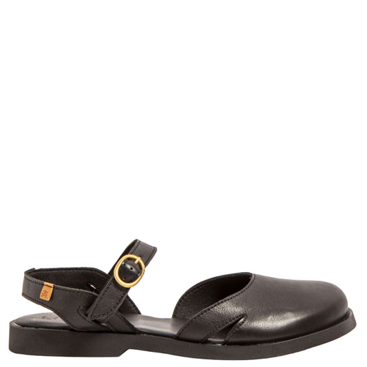 EL NATURALISTA Slingback ARENISCA Nappa Nero
