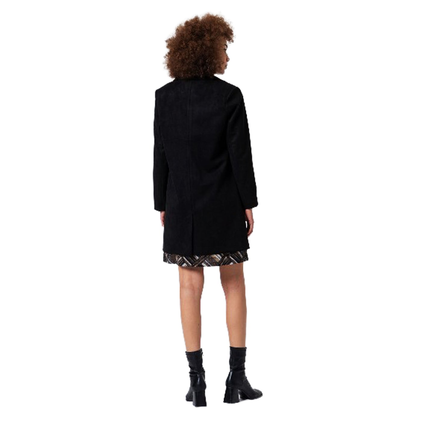 SURKANA - Cappotto oversize effetto velluto-SURKANA-VIALESCARPE