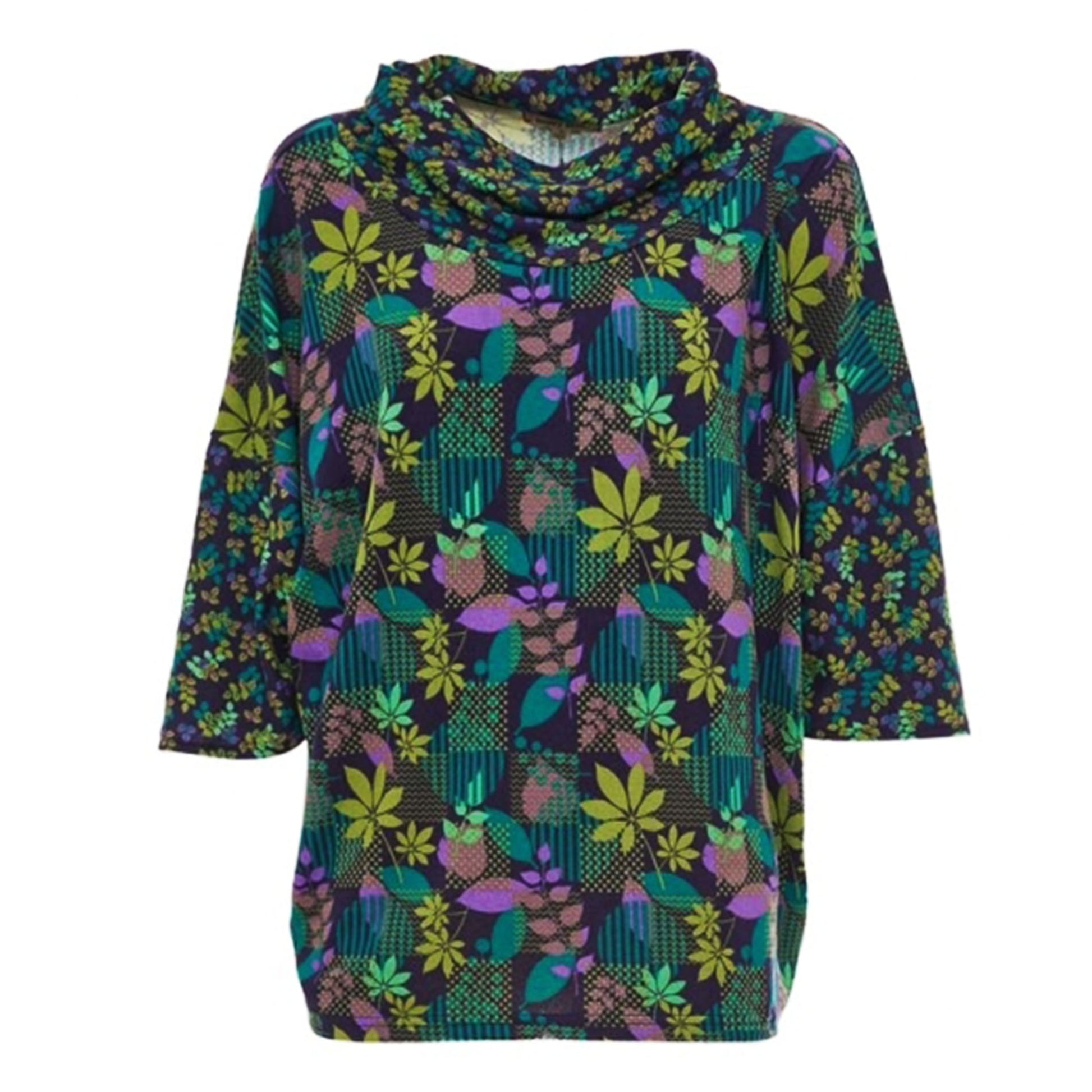 BABA DESIGN maglia Happy Baba PRAGUE GARDEN Verde-Baba design-VIALESCARPE