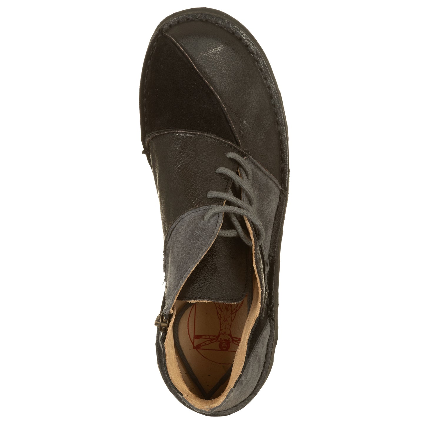 Polacchini lavorati patchwork-DA VINCI-VIALESCARPE