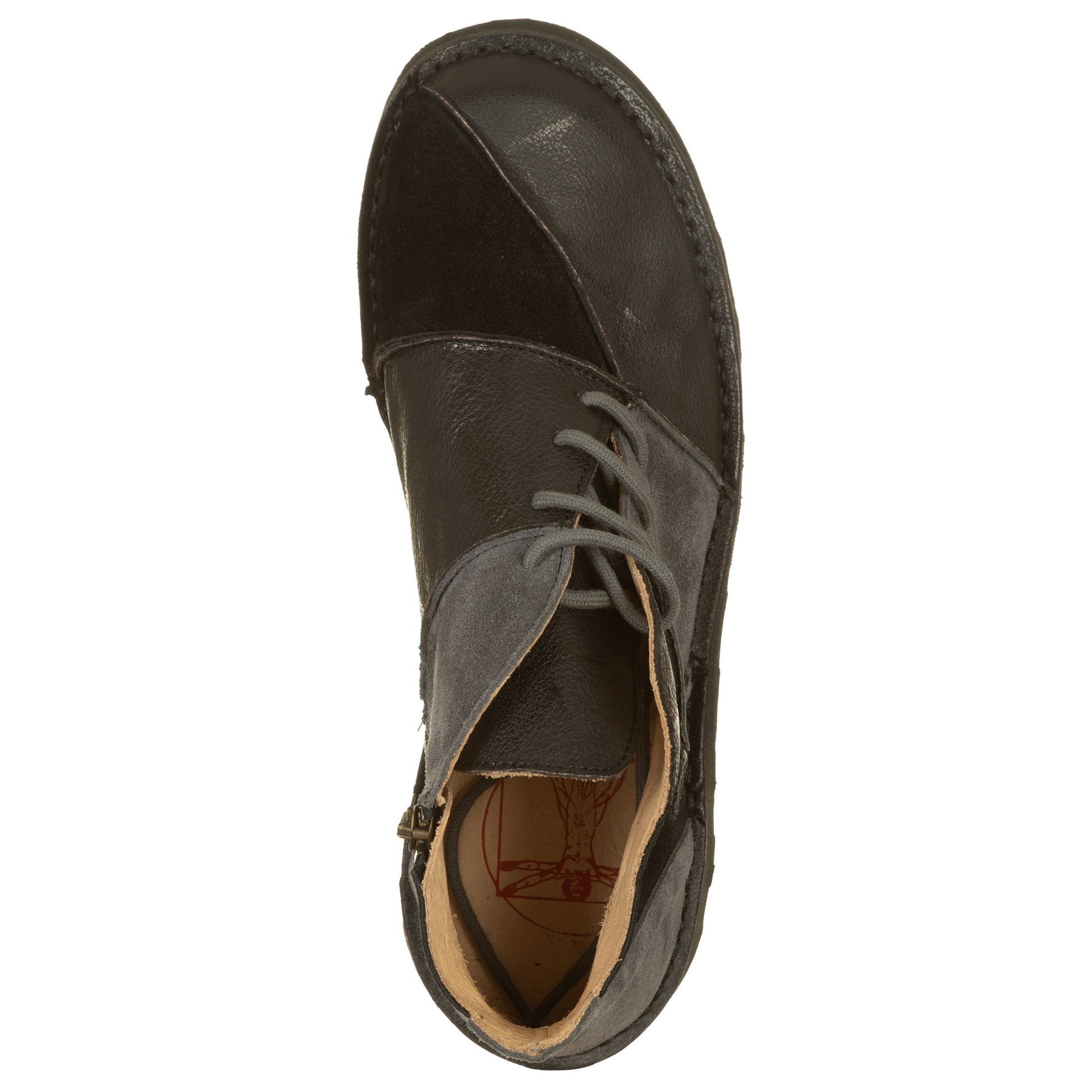 Polacchini lavorati patchwork-DA VINCI-VIALESCARPE