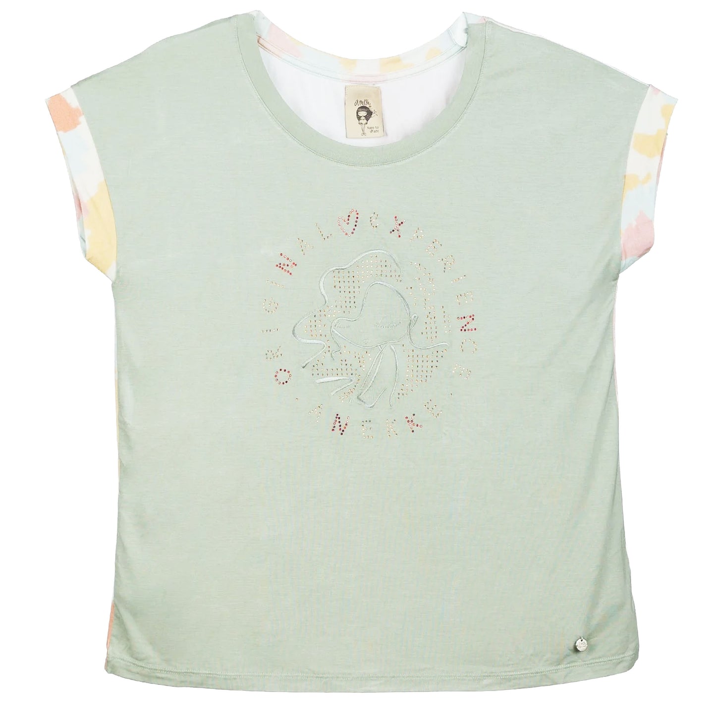 ANEKKE Maglietta verde a maniche corte Memories