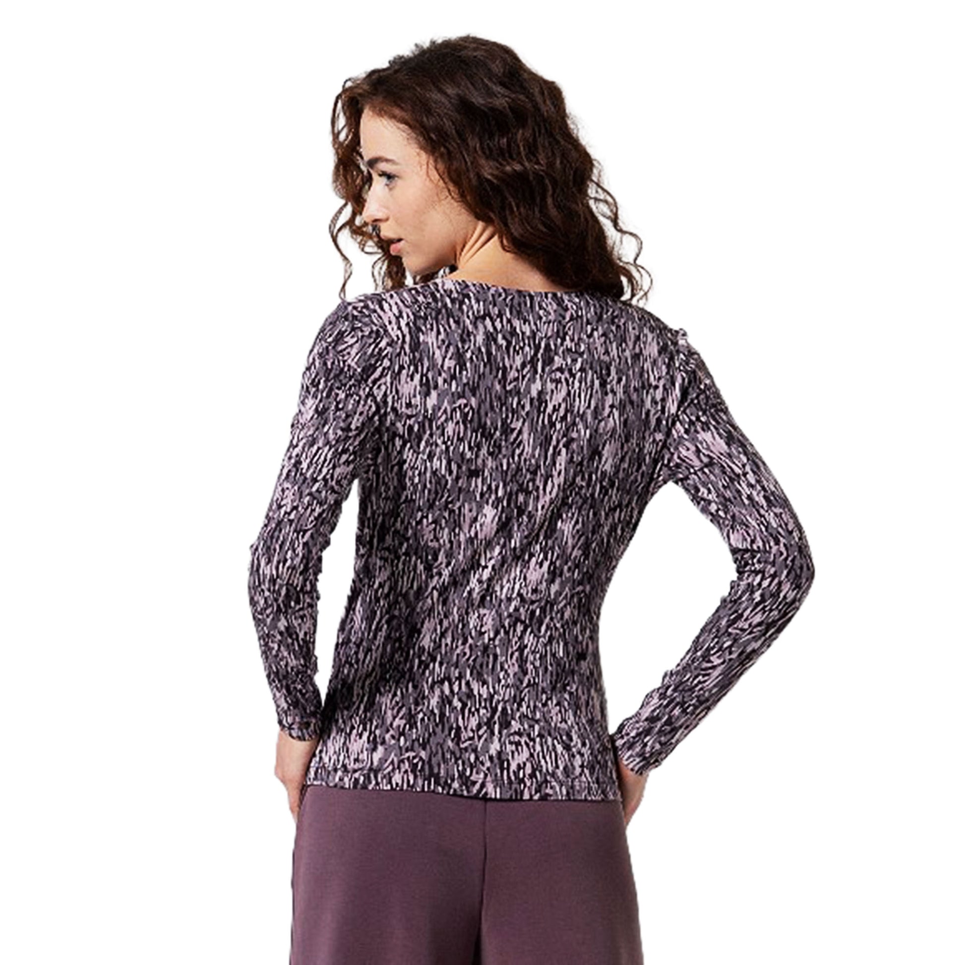 SURKANA - Maglietta con scollo a V incrociato-SURKANA-VIALESCARPE