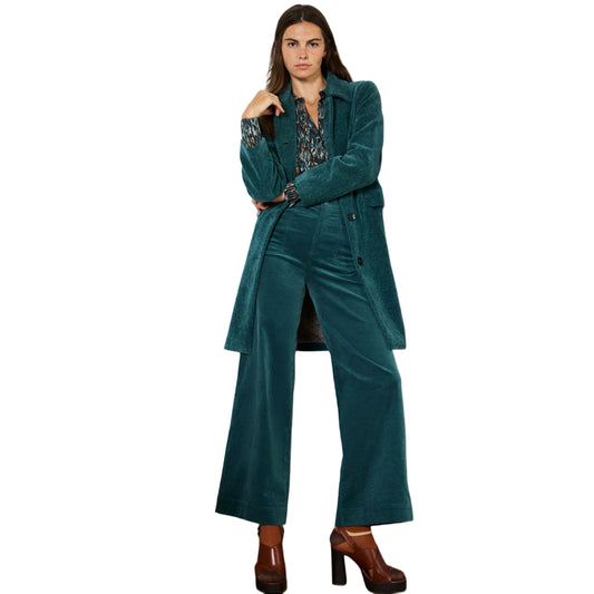 SURKANA - Pantaloni svasati con tasche applicate-SURKANA-VIALESCARPE