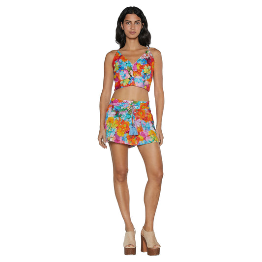 BABA DESIGN Top  FLOWERS BEAT Multicolor
