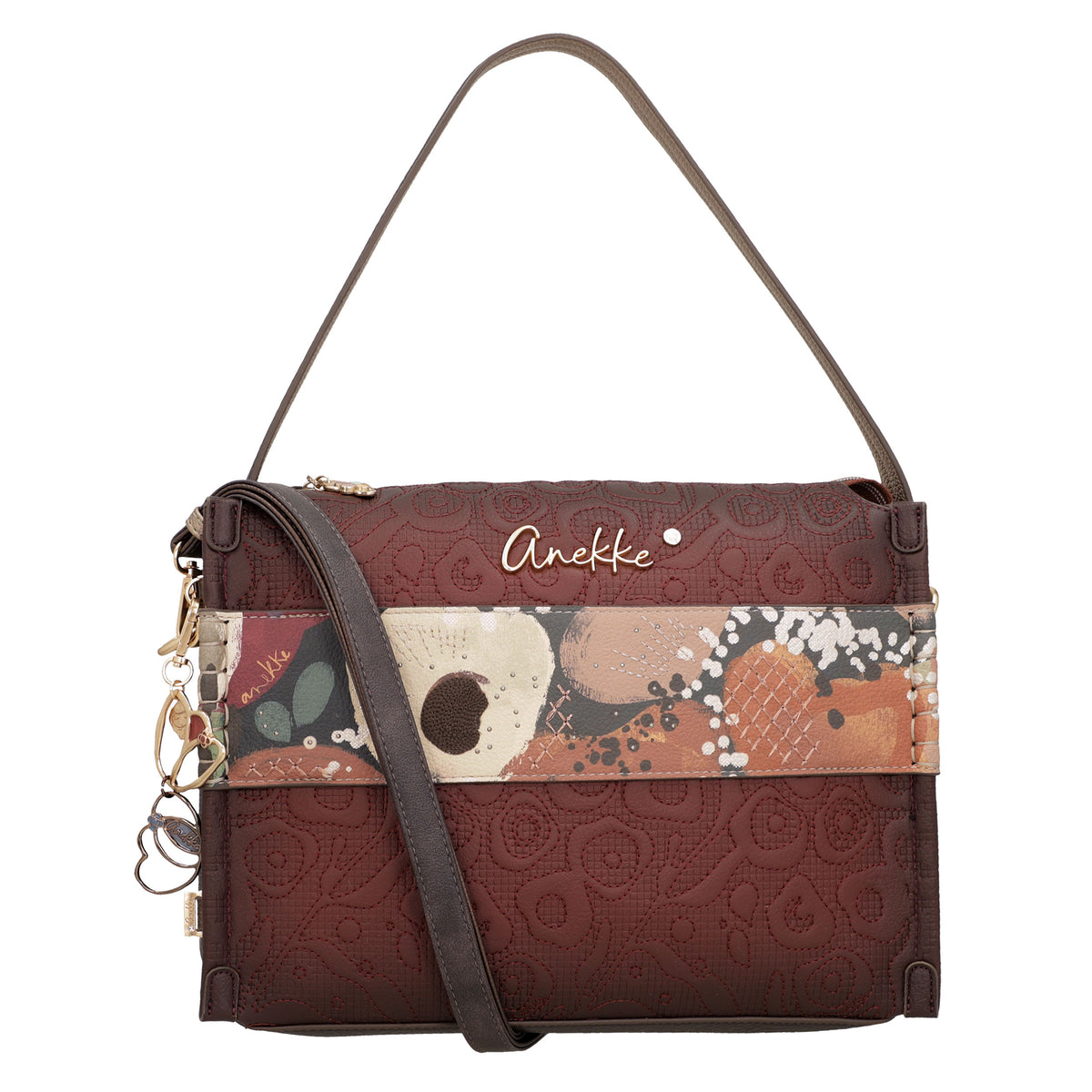 ANEKKE Borsa a Spalla e Tracolla Blossom