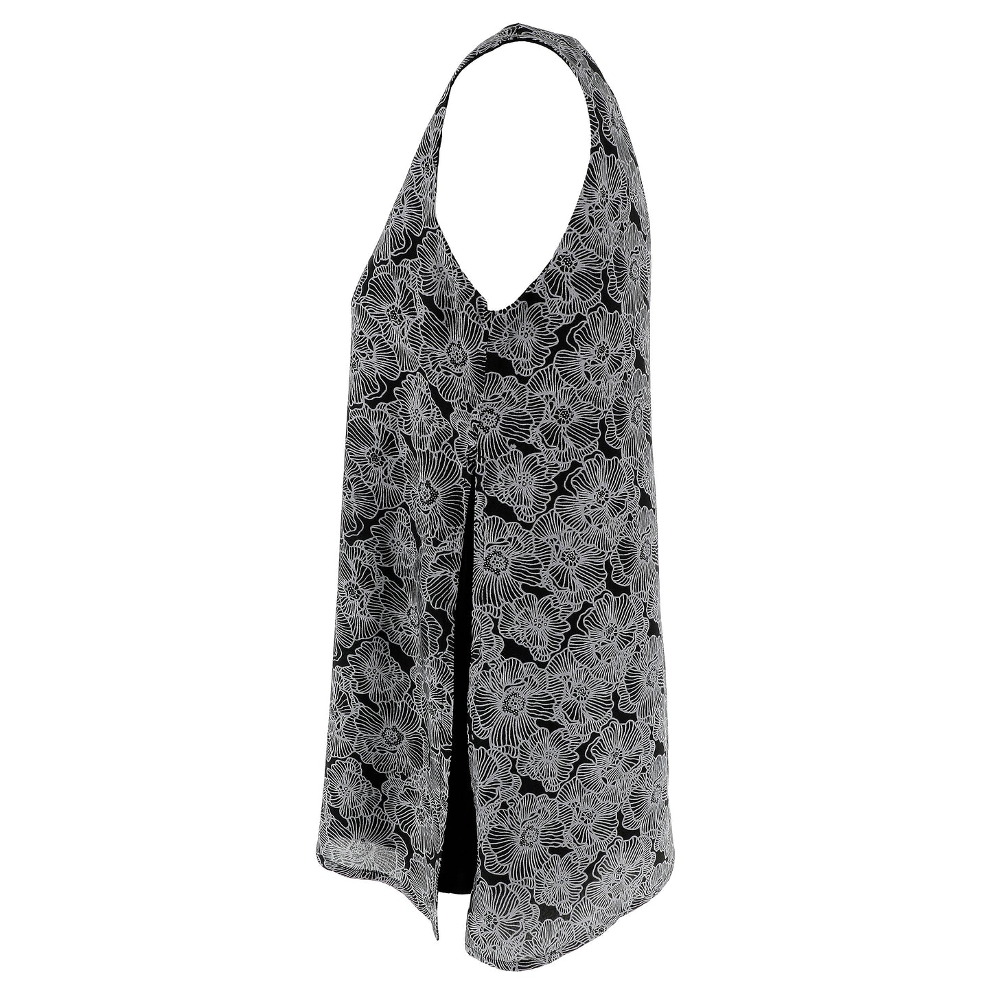 Top Donna KARAKORUM Aurelia in Rayon Stampato