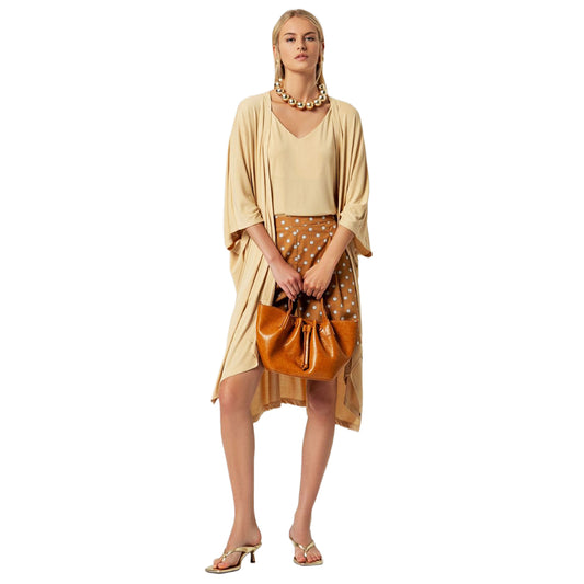 SURKANA Shorts con pince Cammello