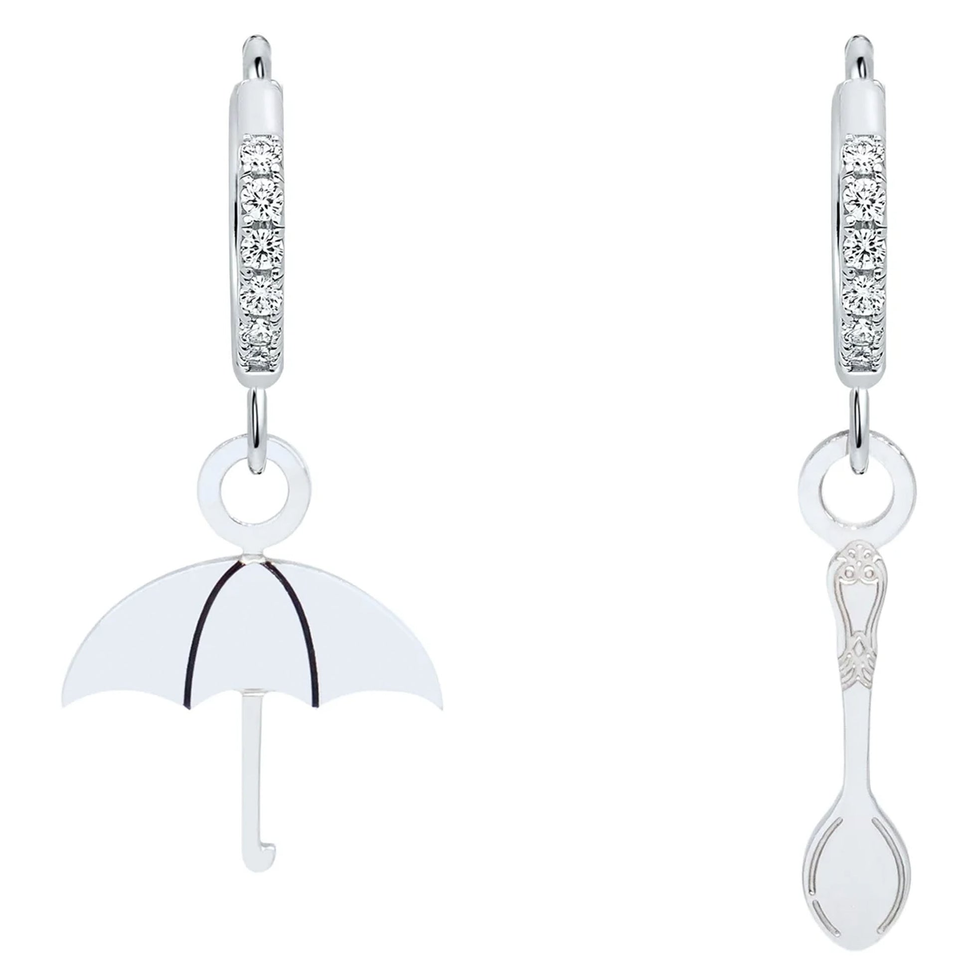 MAD TEA - Orecchini anelle “Giochi di magia” - Ombrello-MAD TEA-VIALESCARPE