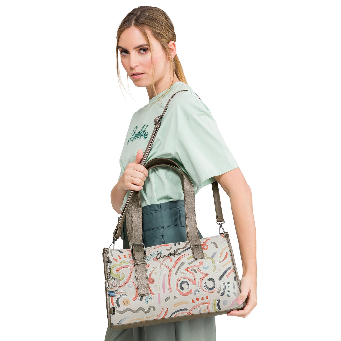 ANEKKE Borsa Olympia con due manici e tracolla-ANEKKE-VIALESCARPE
