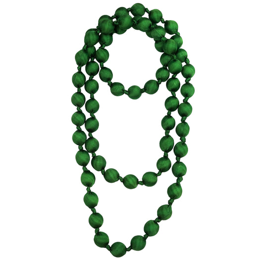 Collana Doan Mega Nodi Verde Bottiglia
