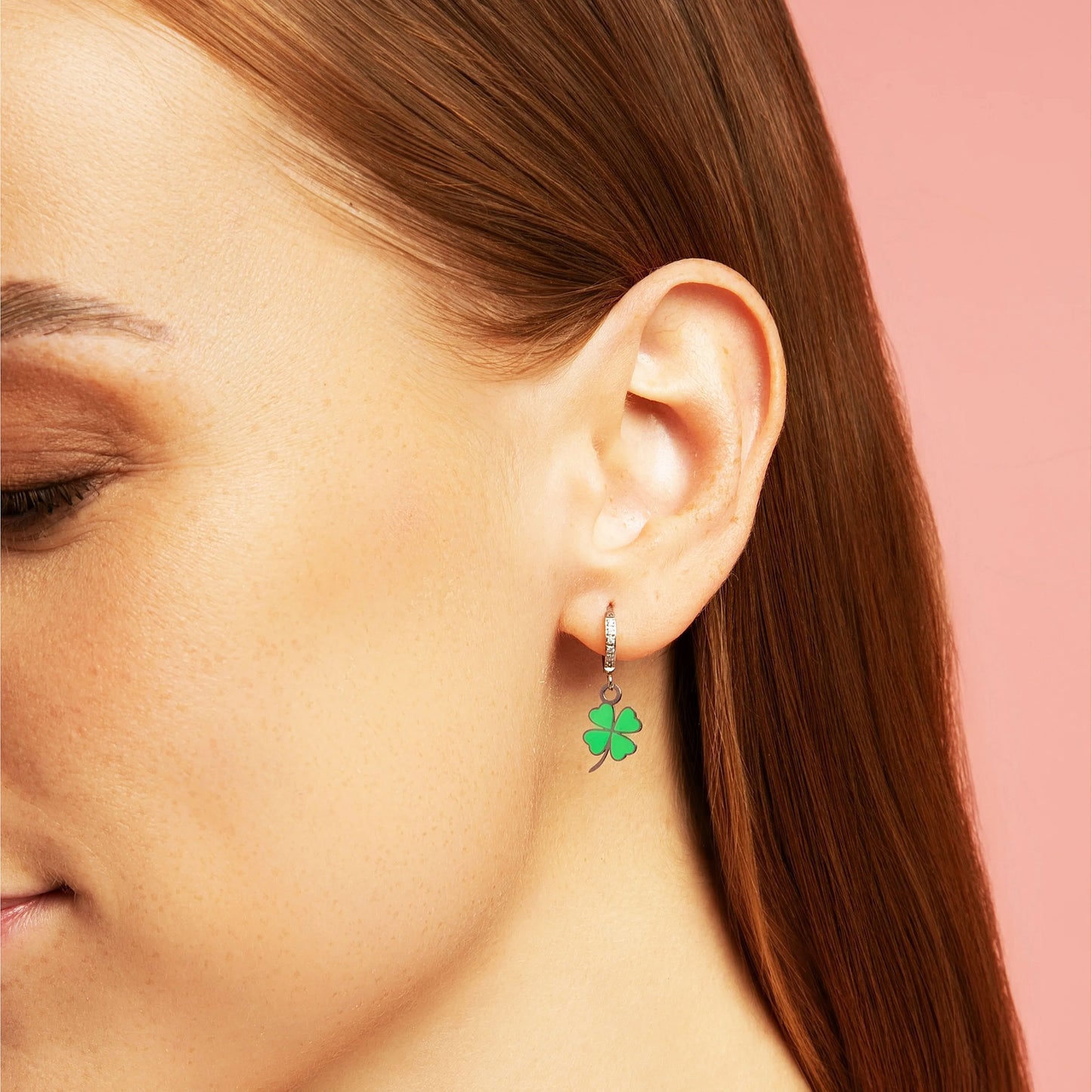 MAD TEA - Orecchini anelle Quadrifolio-MAD TEA-VIALESCARPE