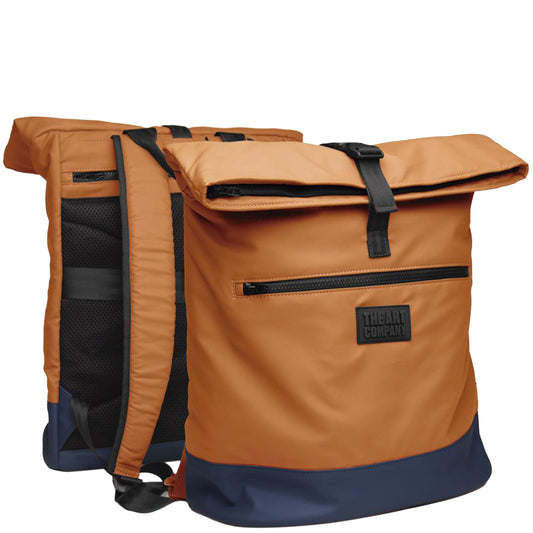 ART COMPANY BACKPACK ORANGE-BLUE