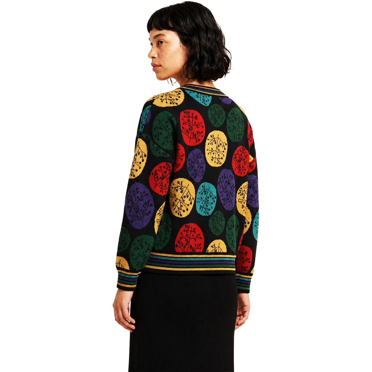 PEPALOVES Maglia Jersey Dots Nero Multicolor