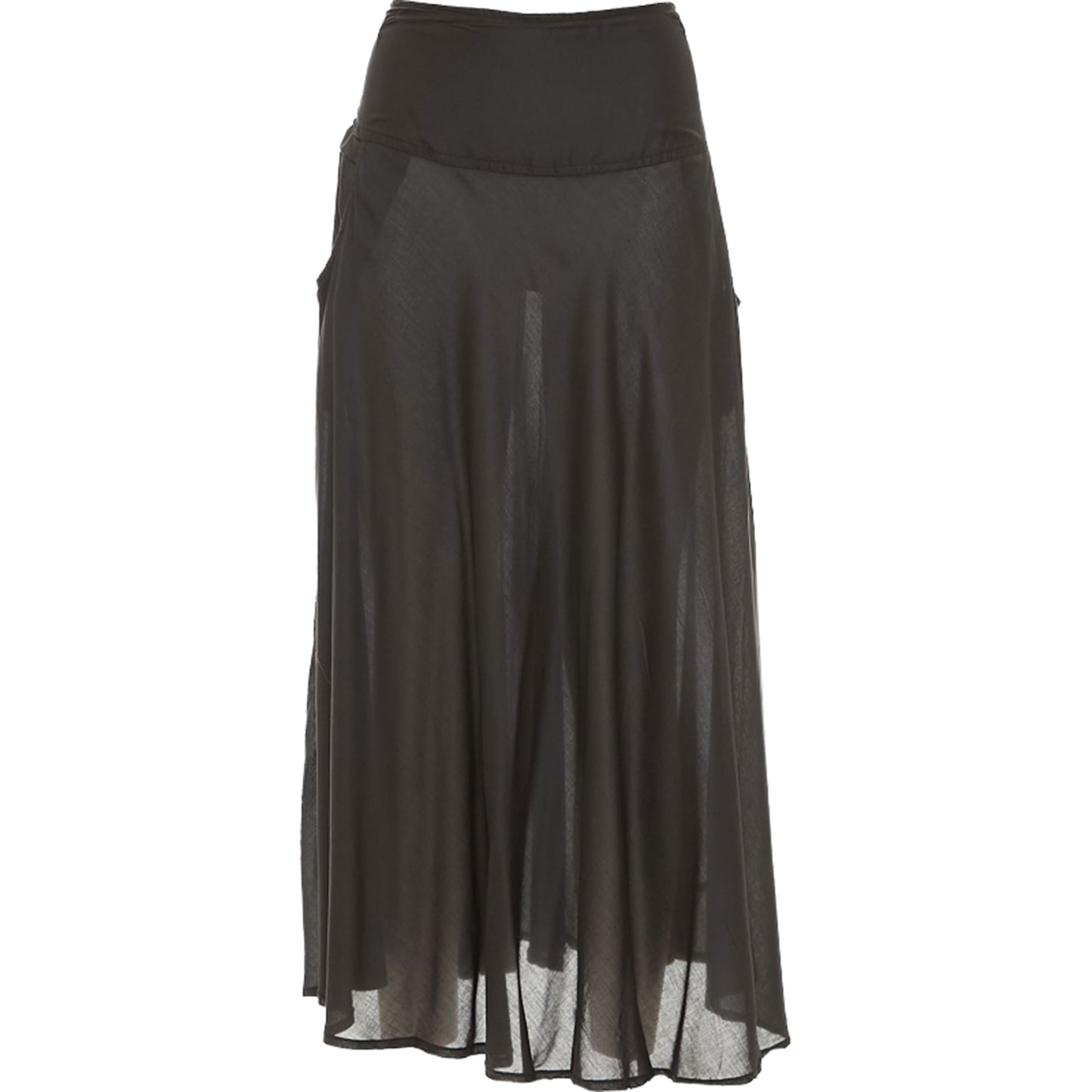BABA DESIGN Gonna VISCOSE FLARE Nero
