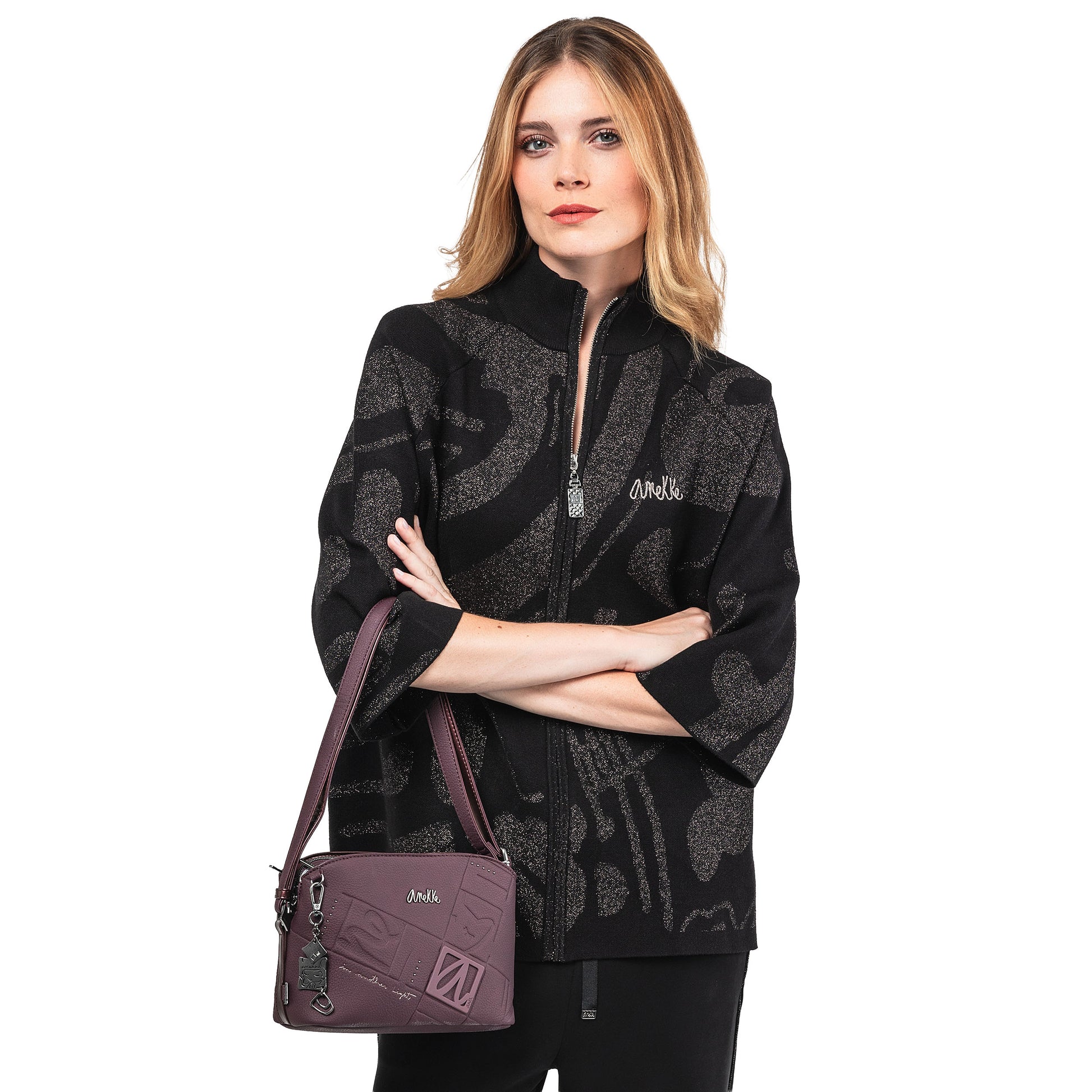 ANEKKE Borsa Tracolla 3 scomparti media Evolution-ANEKKE-VIALESCARPE