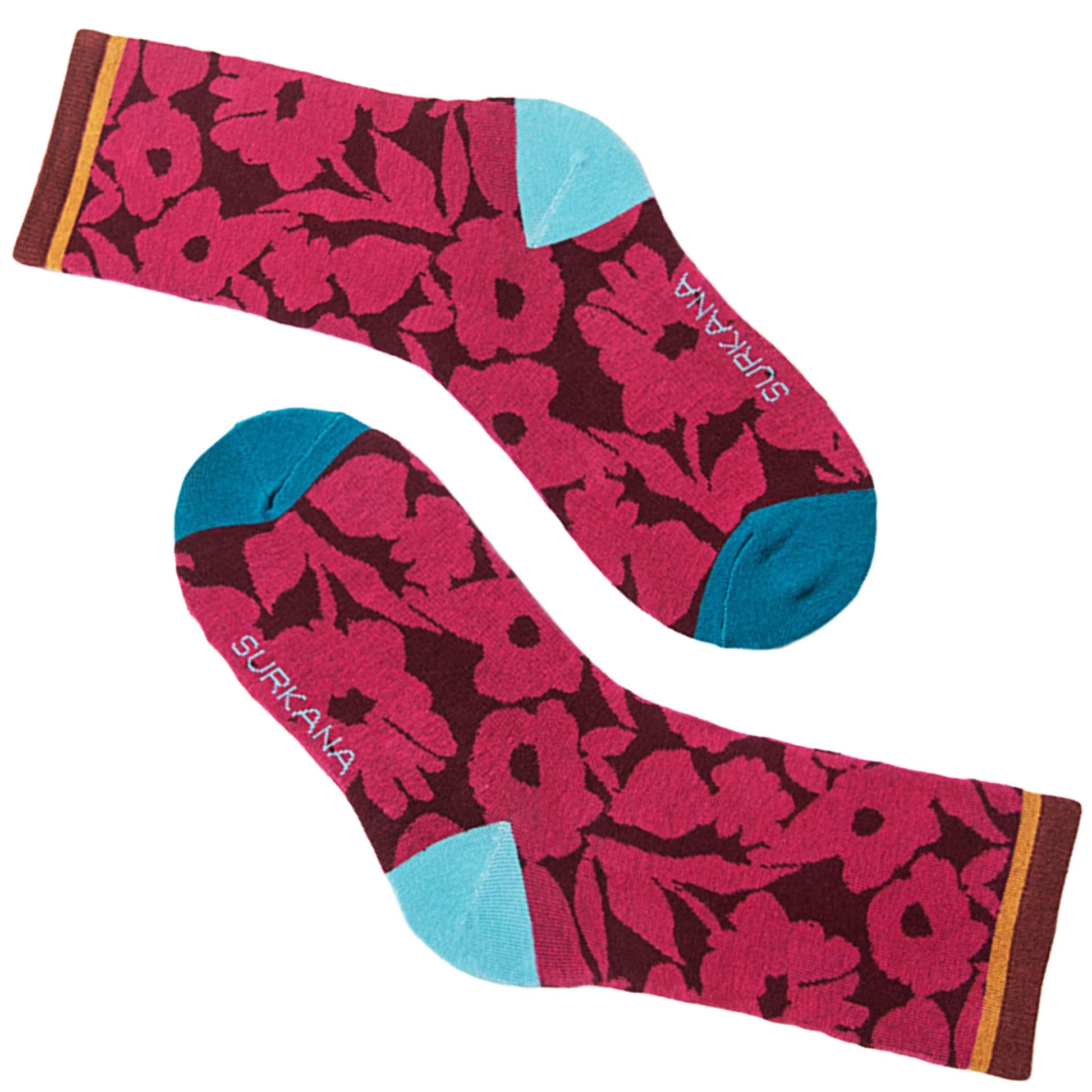 SURKANA - Calze medie jacquard stampate-SURKANA-VIALESCARPE