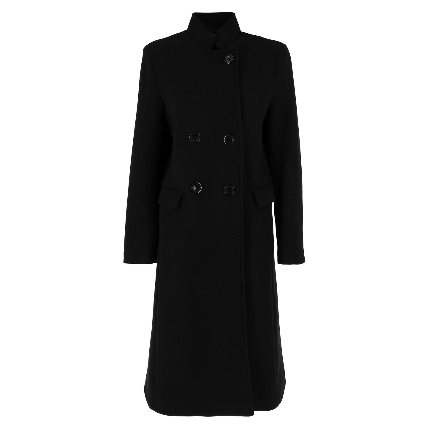 KARAKORUM Cappotto BIBI Nero-KARAKORUM-VIALESCARPE