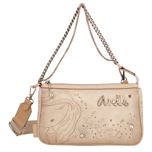 Borsa baguette a tracolla - HOLLYWOOD Studio nude