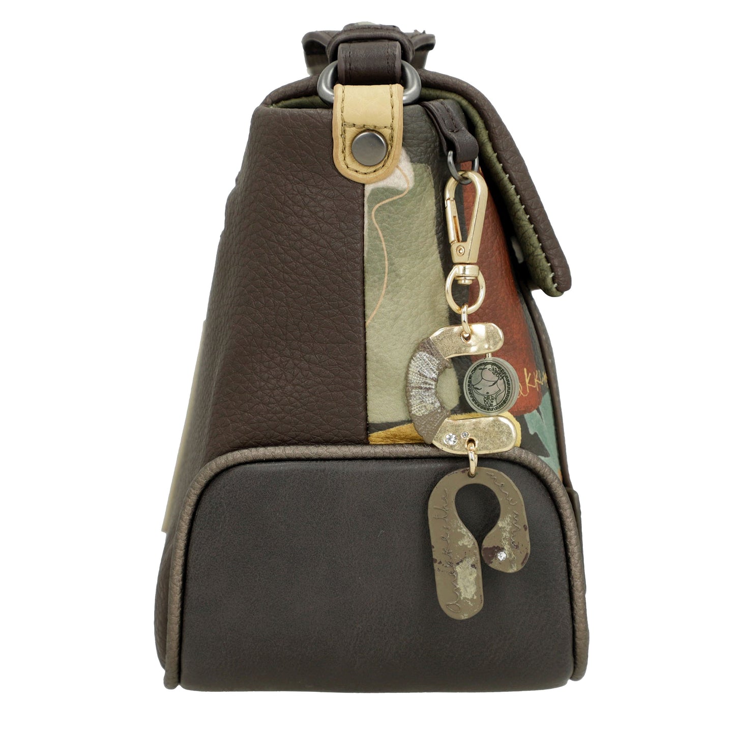 ANEKKE Borsa a tracolla con patta stampata Amphora